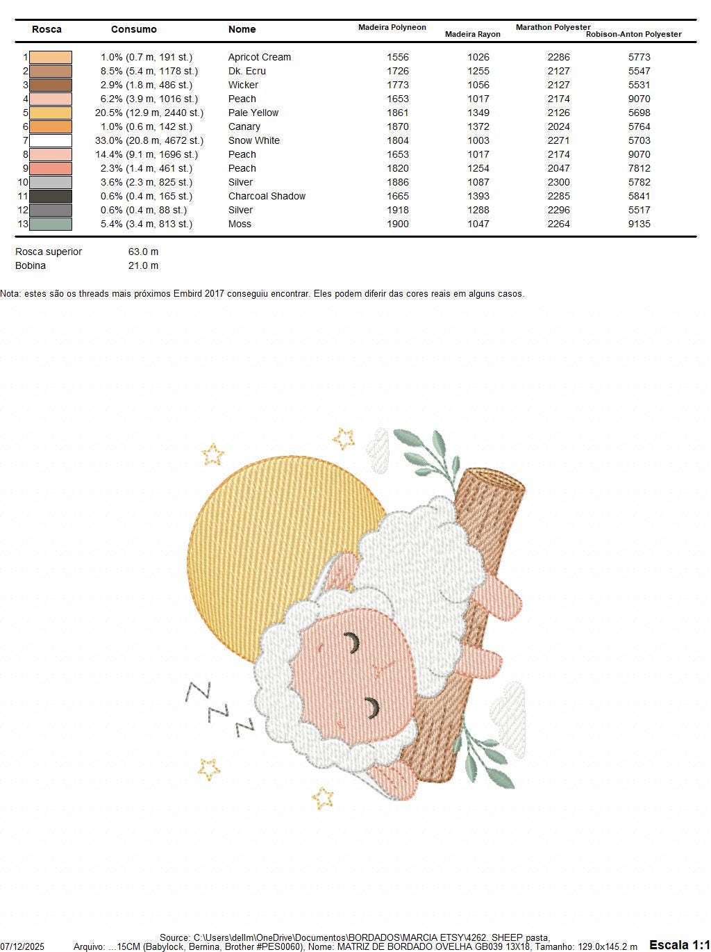 Sheep embroidery design - Sleeping Lamb machine embroidery pattern - Baby boy newborn file - Instant digital download pes jef dst hus vp3