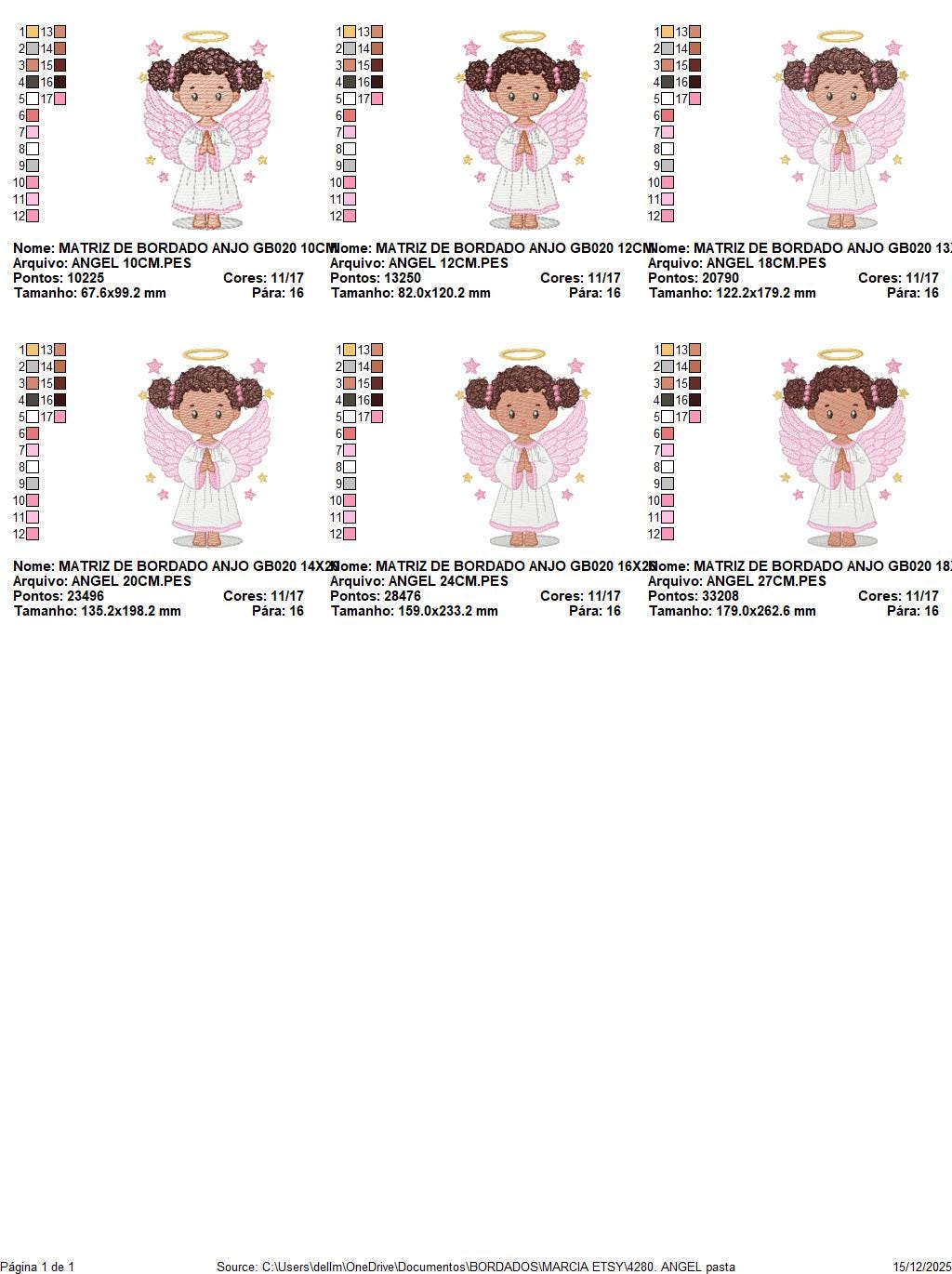 Angel embroidery designs - Angelic Baby girl with curly hair machine embroidery pattern - Girl with wings and halo file - Instant download