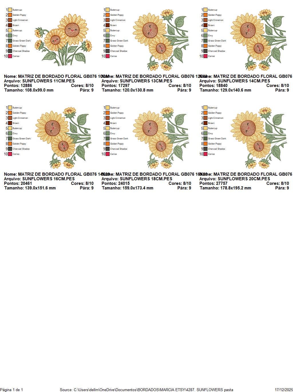 Sunflower embroidery designs - Yellow Flowers machine embroidery pattern - Floral Grandma Kitchen towel - Instant digital download pes jef