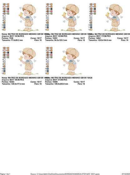 Vintage Baby boy embroidery design - Boy with cap and bird machine embroidery pattern - Children toddler kid - Instant digital download pes