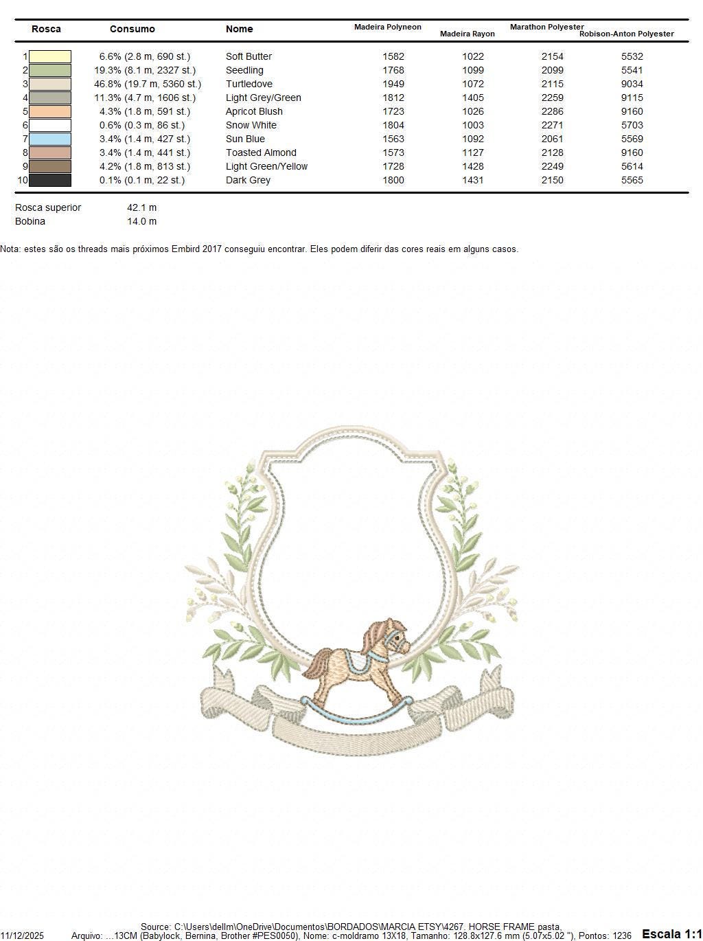 Toy Horse embroidery design - Baby boy rocking horse laurel frame machine embroidery pattern - Instant digital download pes jef hus dst vp3