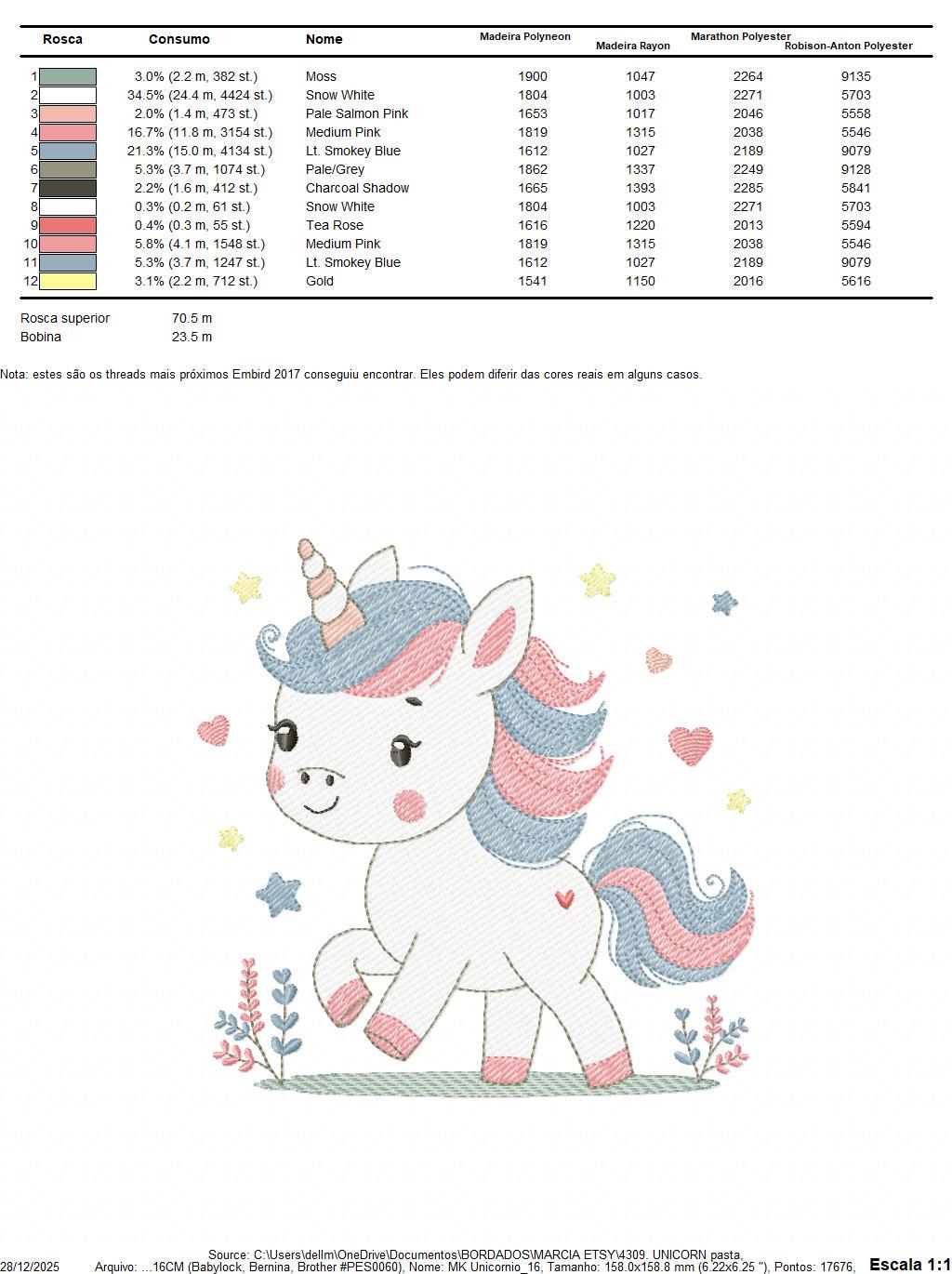 Unicorn embroidery designs - Baby Girl Pony machine embroidery pattern - Fairy tale magical fantasy file - Instant digital download pes jef