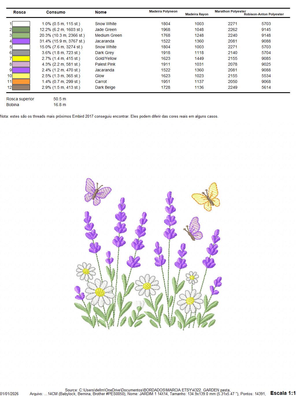Flower garden embroidery design - Lavender flowers with butterflies machine embroidery pattern - Kitchen Tea towel - Instant download pes