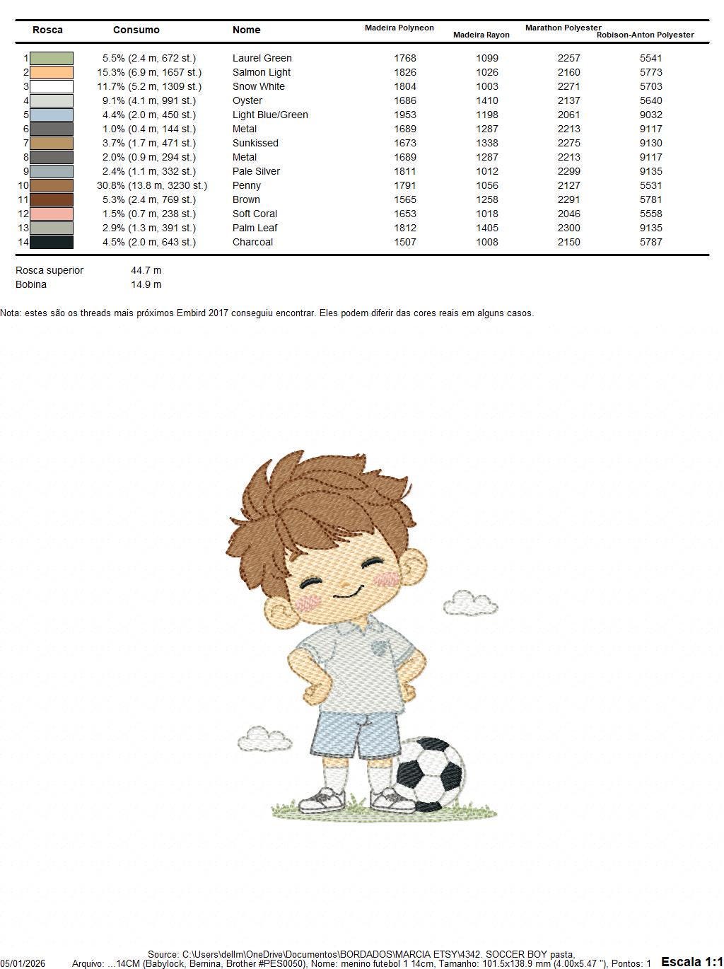 Soccer player embroidery designs - Baby Boy machine embroidery file - Boy with soccer ball file - Instant digital download pes jef dst hus