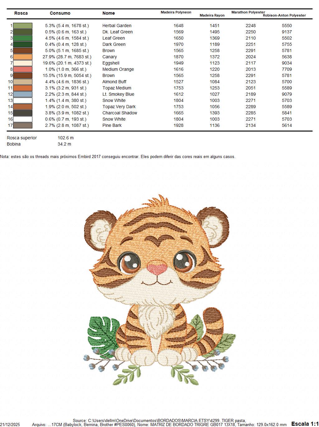 Baby Tiger embroidery design - Forest Wild Animal machine embroidery pattern - Baby Boy file - Instant digital download pes jef dst hus vp3