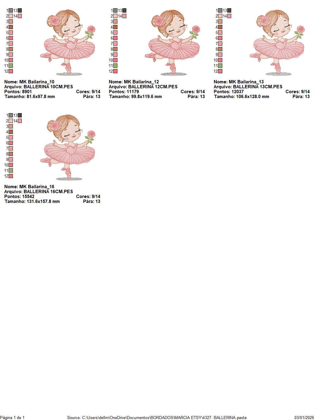 Ballerina embroidery designs - Ballet dancer with flowers machine embroidery pattern - Baby girl with flowers - Instant digital download pes