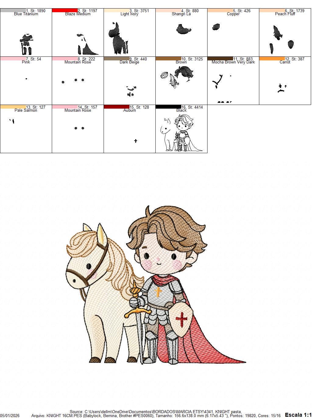 Prince embroidery designs - Knight King with horse machine embroidery pattern - Baby boy Fairytale file - Instant digital download pes jef