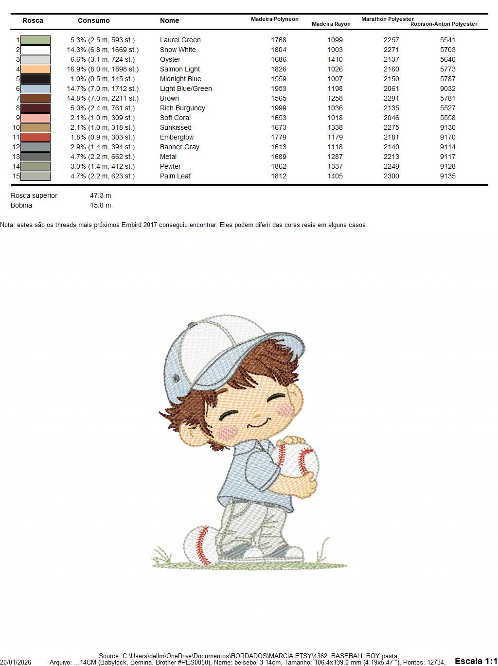 Baseball player embroidery designs - Baby Boy Player machine embroidery file - Boy with baseball uniform file - Instant digital download dst