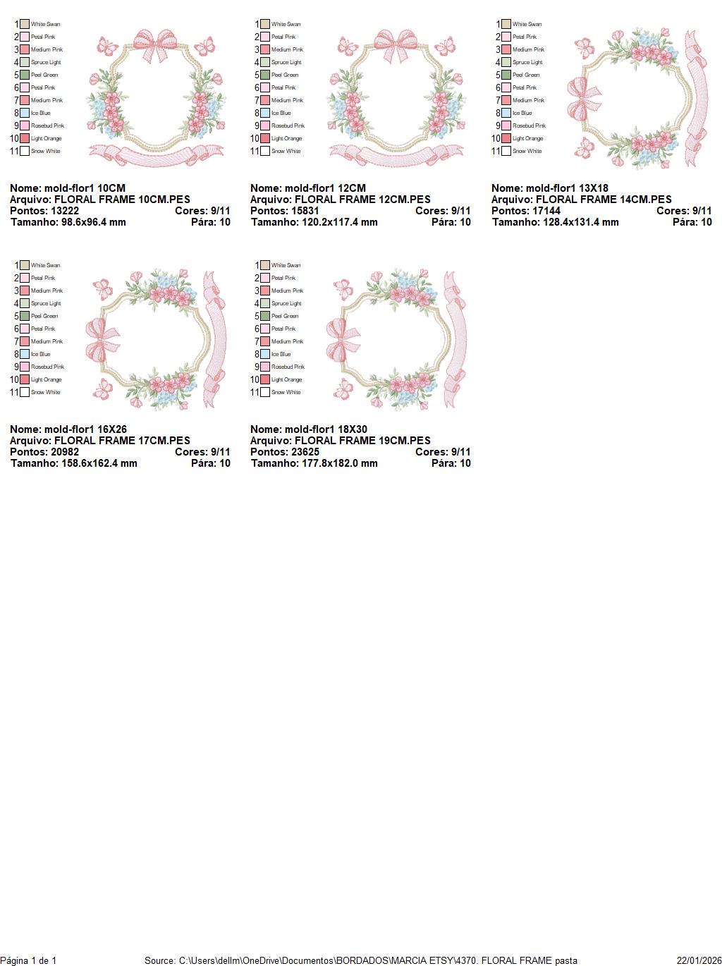 Monogram Frame with roses embroidery designs - Flower Laurel wreath machine embroidery pattern - Kitchen Towel file - Instant download jef