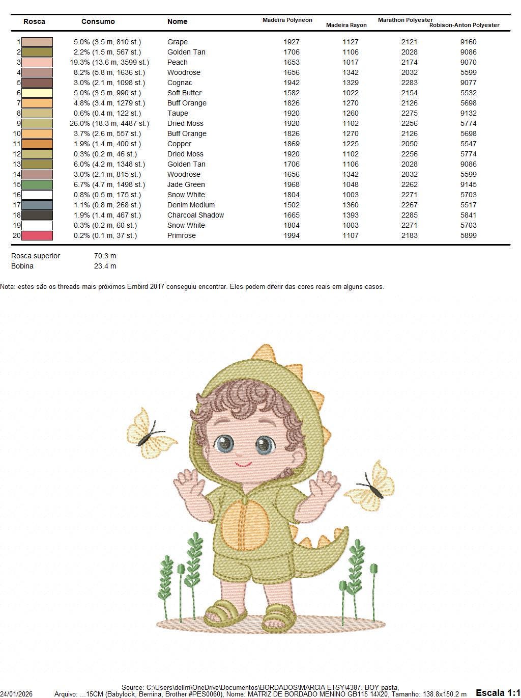 Dragon Boy embroidery designs - Dinosaur machine embroidery pattern - Baby Boy dressed as dragon dino - instant digital download pes jef dst