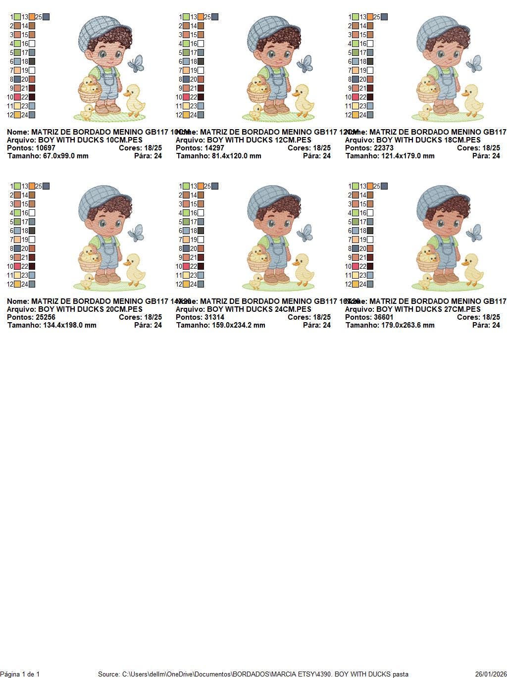 Baby Boy Farmer embroidery design - Boy with hat and ducks machine embroidery pattern - Ranch Horse Farm file - Instant download pes jef dst