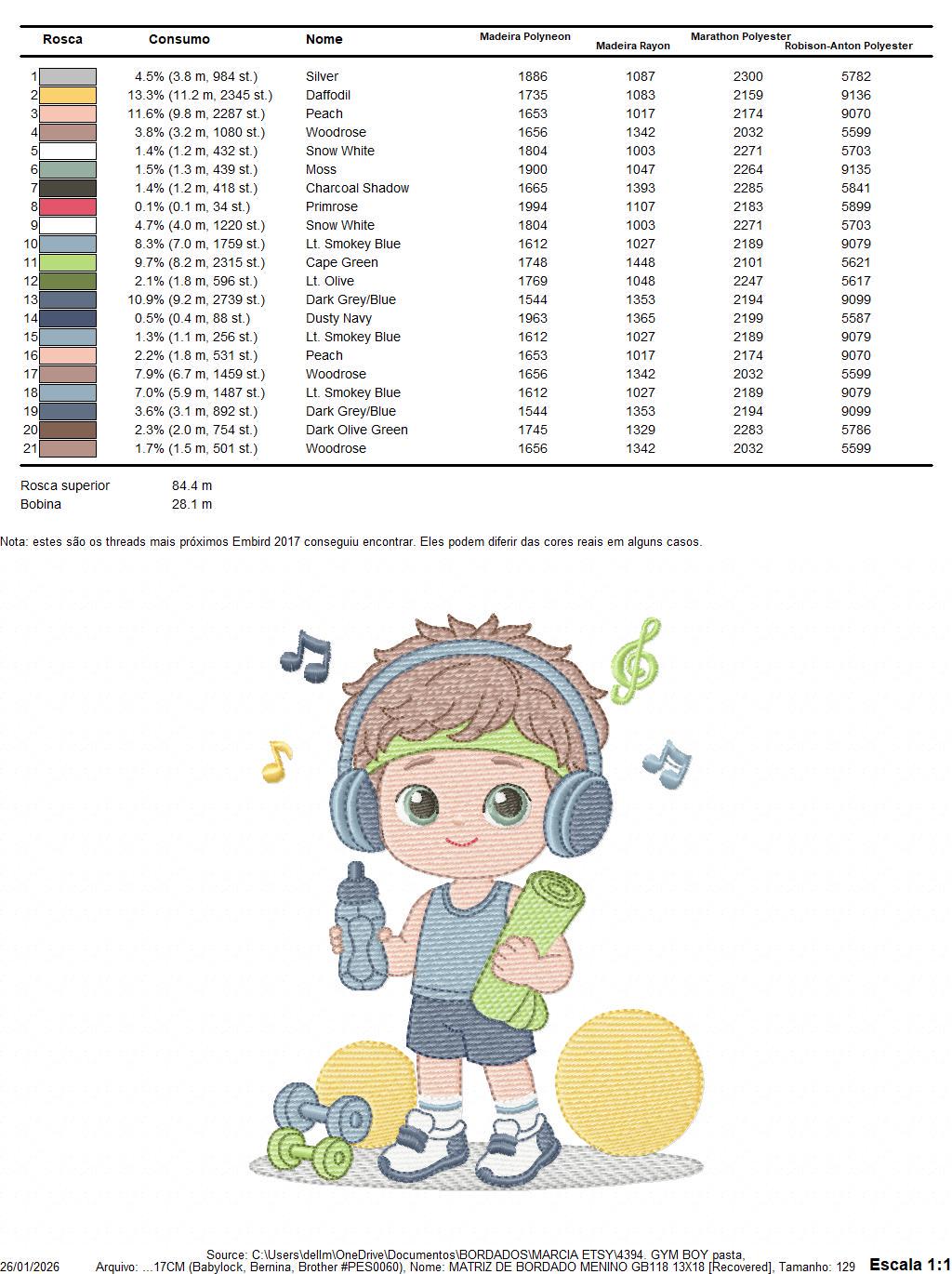 Gym-goer Boy embroidery designs - Fitness enthusiast athlete teacher machine embroidery file - Gym regular rat file - Instant download pes