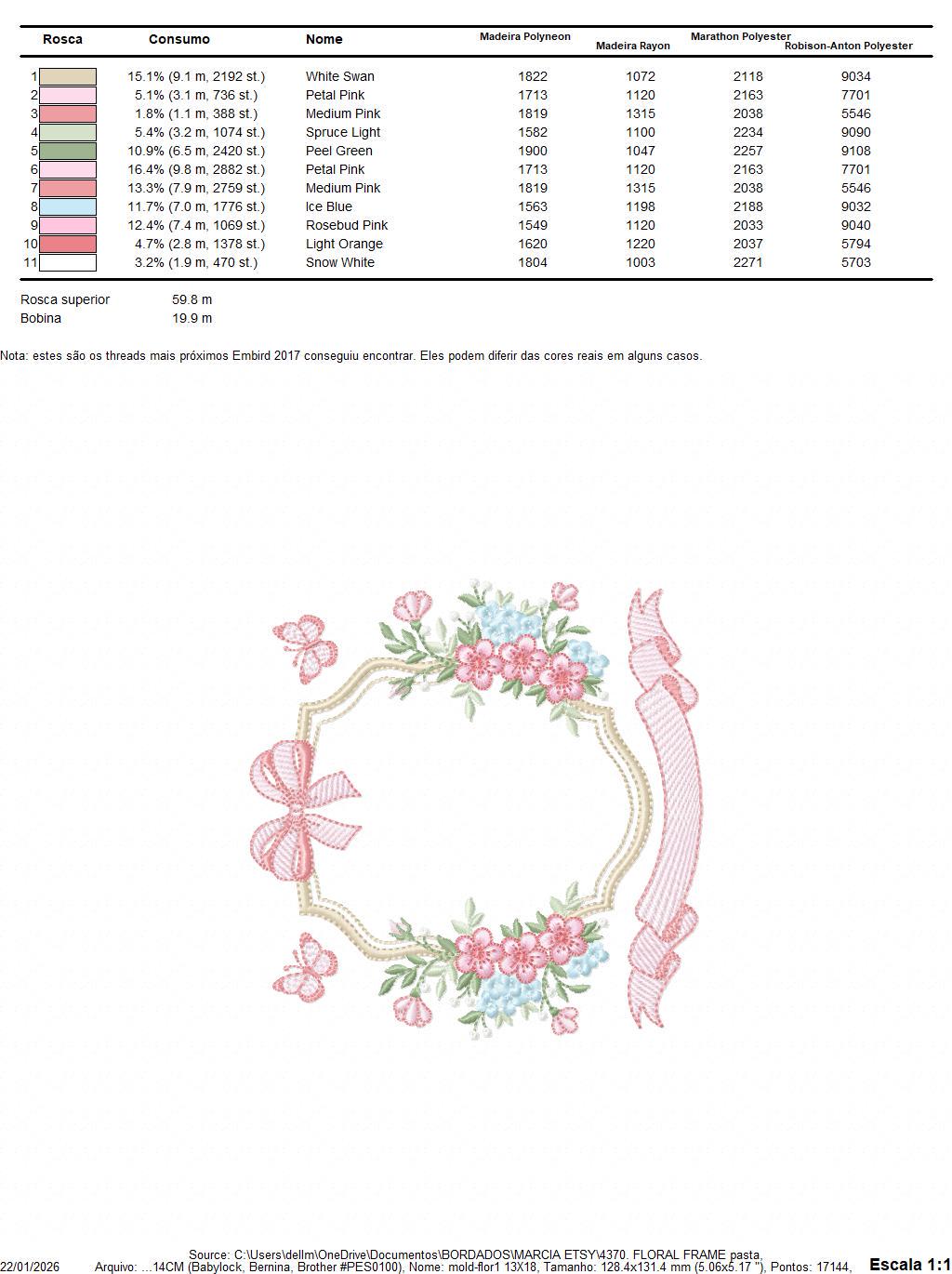 Monogram Frame with roses embroidery designs - Flower Laurel wreath machine embroidery pattern - Kitchen Towel file - Instant download jef