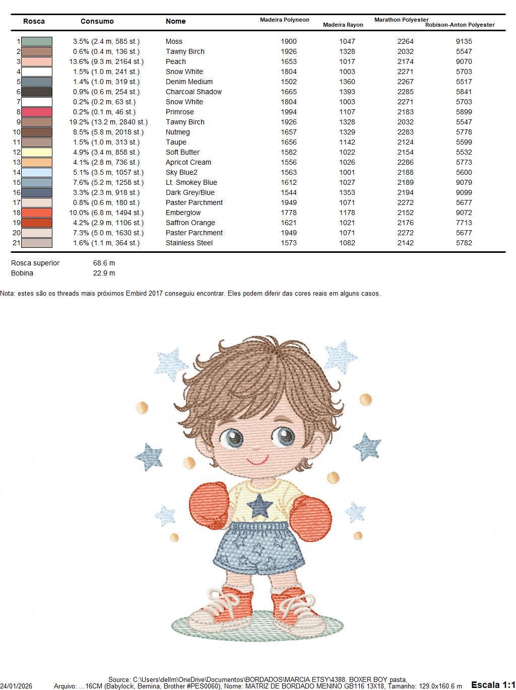 Boxer Boy embroidery designs - Baby Boy athlete machine embroidery file - Fighter Pugilist file - Instant digital download pes jef dst hus