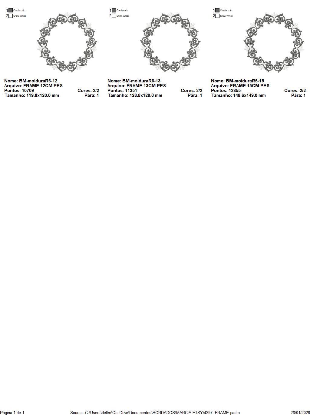 Monogram Wreath embroidery designs - Floral Roses Frame machine embroidery pattern - Kitchen Tea Towel file - Instant digital download pes