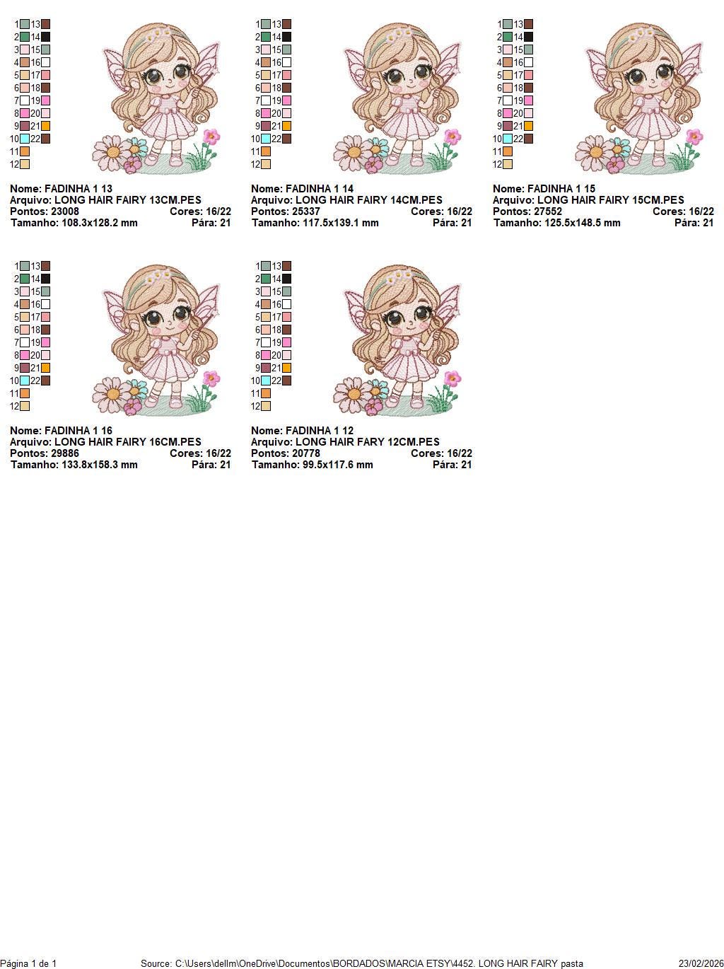 Fairy with flowers embroidery designs - Baby girl with wings and wand machine embroidery pattern - Garden Pixie file - Instant Download pes