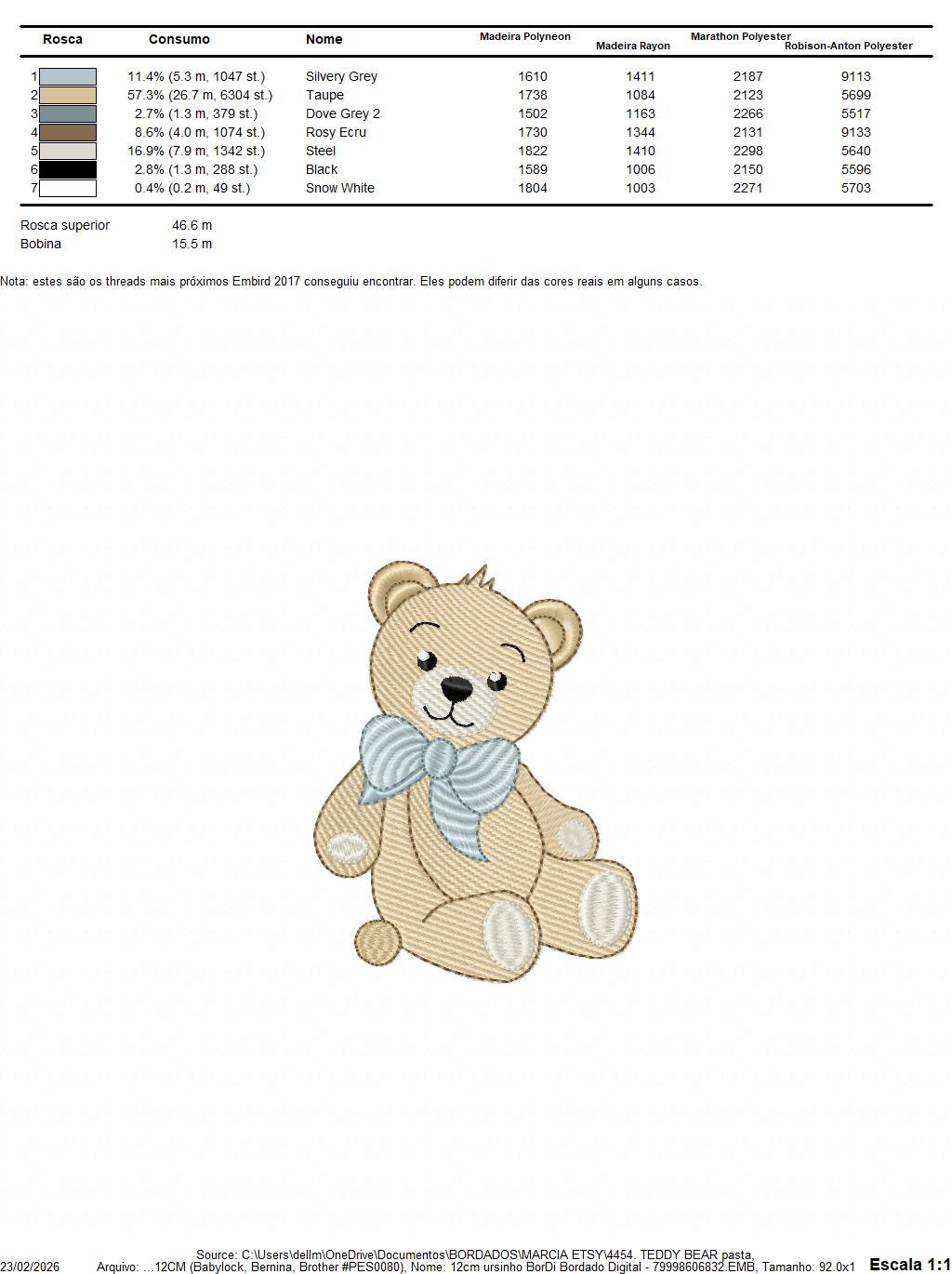 Teddy Bear embroidery designs - Baby boy toy machine embroidery pattern - Cute Bear with bow tie file - Instant digital download pes jef dst