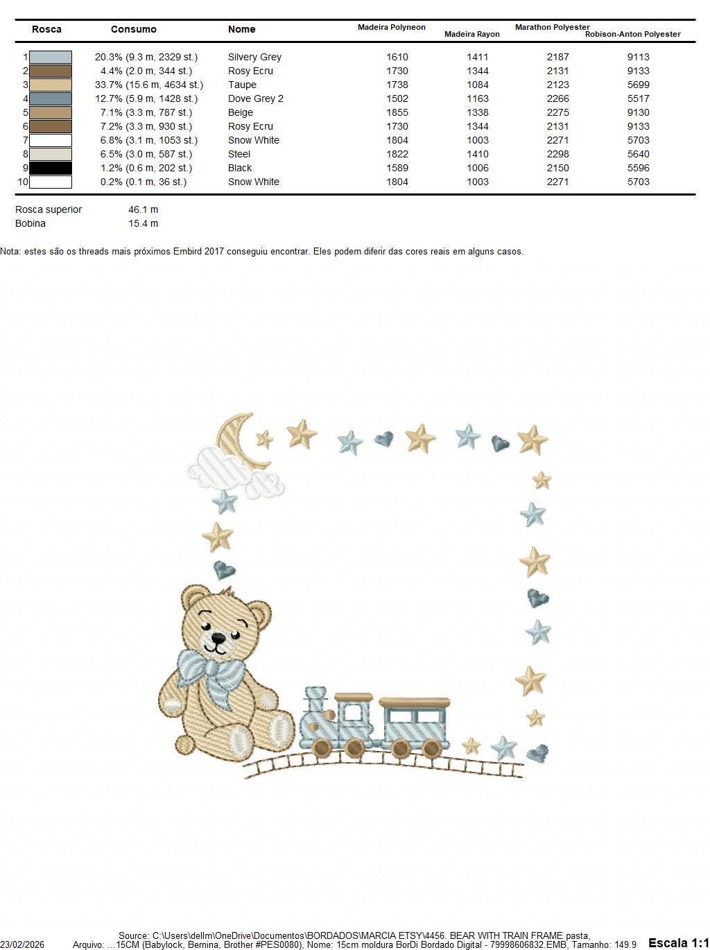 Bear with toy train embroidery designs - Baby boy Teddy with stars and clouds machine embroidery pattern - Instant digital download pes jef