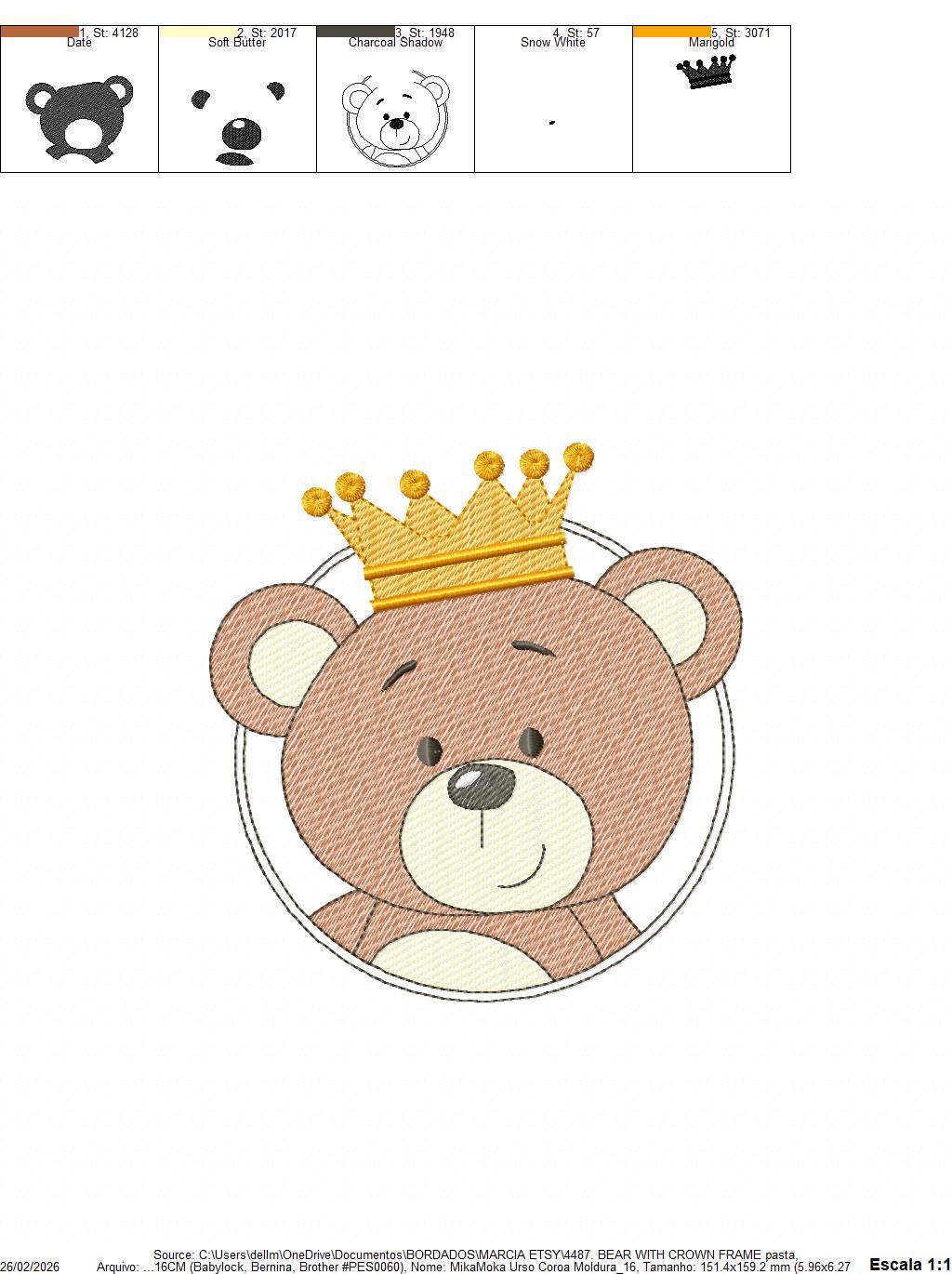 Teddy Bear embroidery designs - Baby boy toy machine embroidery pattern - Cute Bear with bow tie file - Instant digital download pes jef dst