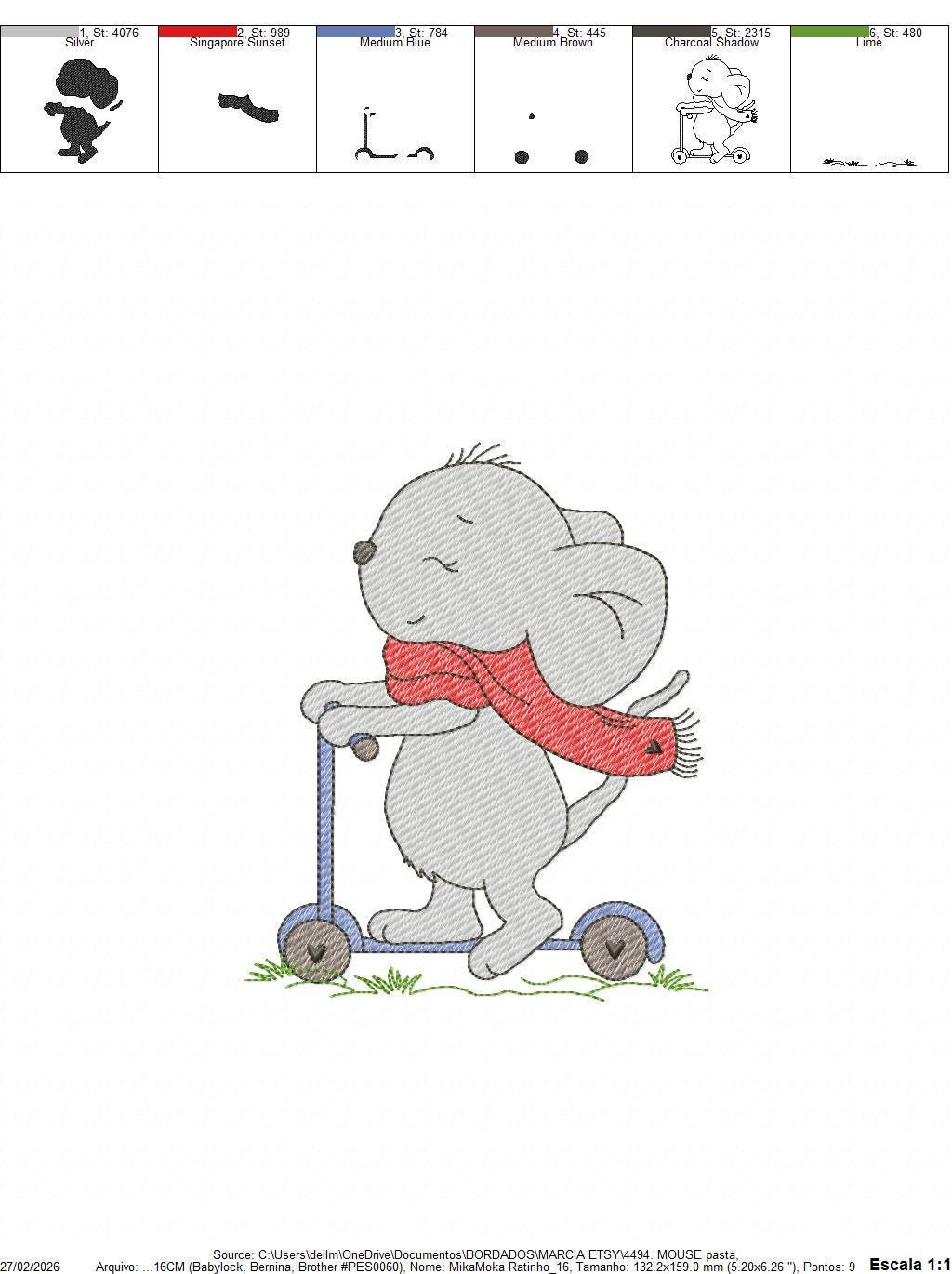 Mouse embroidery designs - Baby boy mouse with diaper machine embroidery pattern - Cute sweet delicate mouse - Instant download digital pes