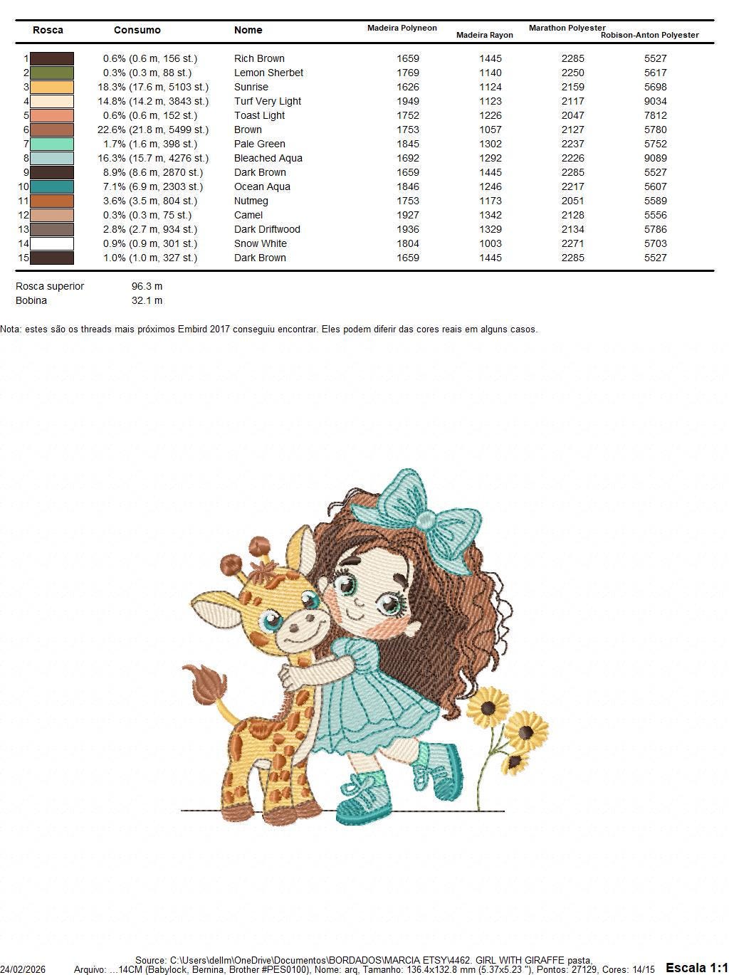 Girl with Giraffe embroidery design - Long Curly Hair Girl machine embroidery pattern - Safari Wild animal file - Instant download pes jef