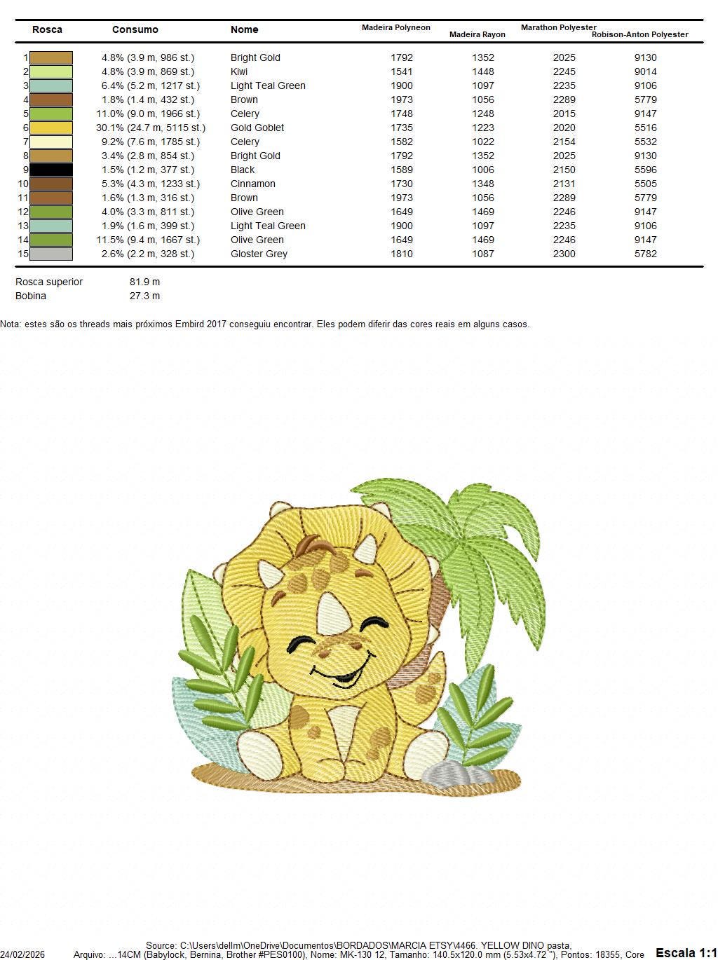 Dinosaur embroidery designs - Dino with flags and birds machine embroidery pattern - Baby Boy Triceratops file - Instant download pes jef