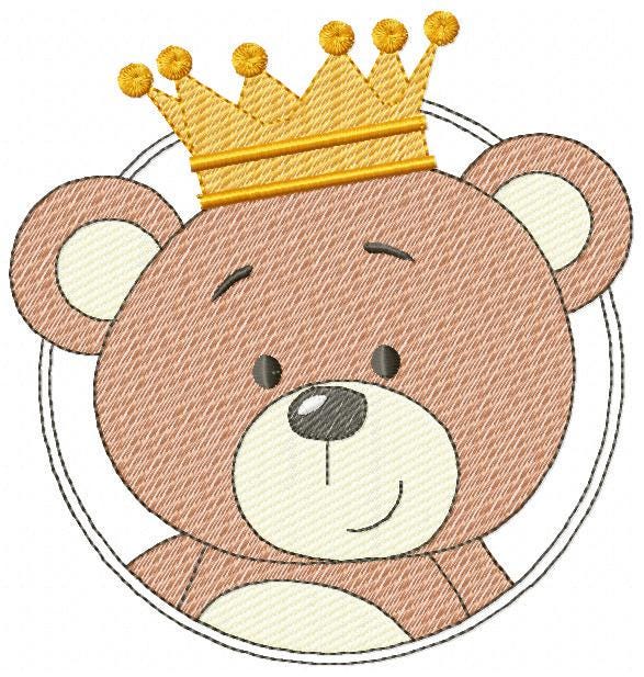 Teddy Bear embroidery designs - Baby boy toy machine embroidery pattern - Cute Bear with bow tie file - Instant digital download pes jef dst
