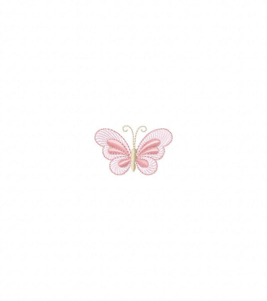 Mini Butterfly embroidery design - Delicate small butterfly machine embroidery pattern - Mini embroidery file - Instant digital download pes
