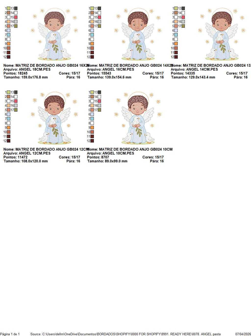 Angel embroidery designs - Angelic Baby Boy with doves machine embroidery pattern - Boy with wings and halo file - Instant download pes jef (Copy) Marcia Embroidery