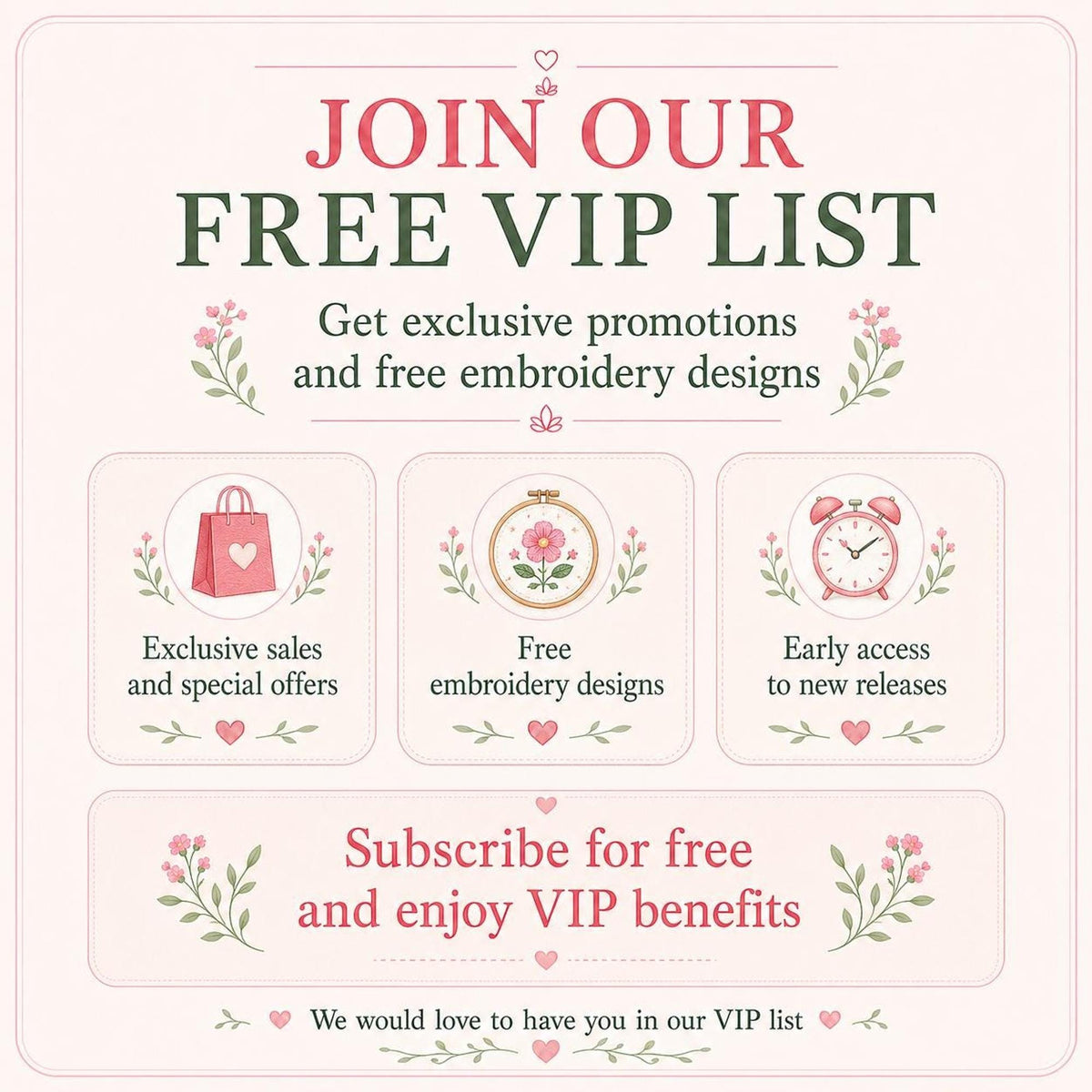 Floral Monogram Frame Embroidery Design – Flower Wreath Machine Pattern (Digital Download)