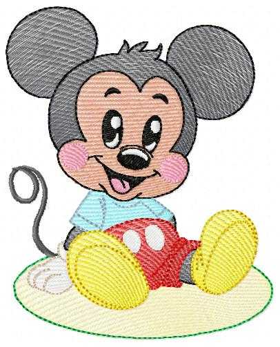 Mickey embroidery design - Mickey Mouse machine embroidery pattern - Baby Boy file - Instant digital download pes jef dst hus - Marcia Embroidery
