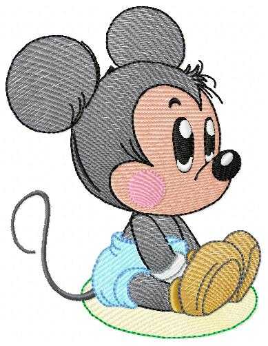Mickey embroidery design - Mickey Mouse machine embroidery pattern - Baby Boy file - Instant digital download pes jef dst hus vp3 - Marcia Embroidery