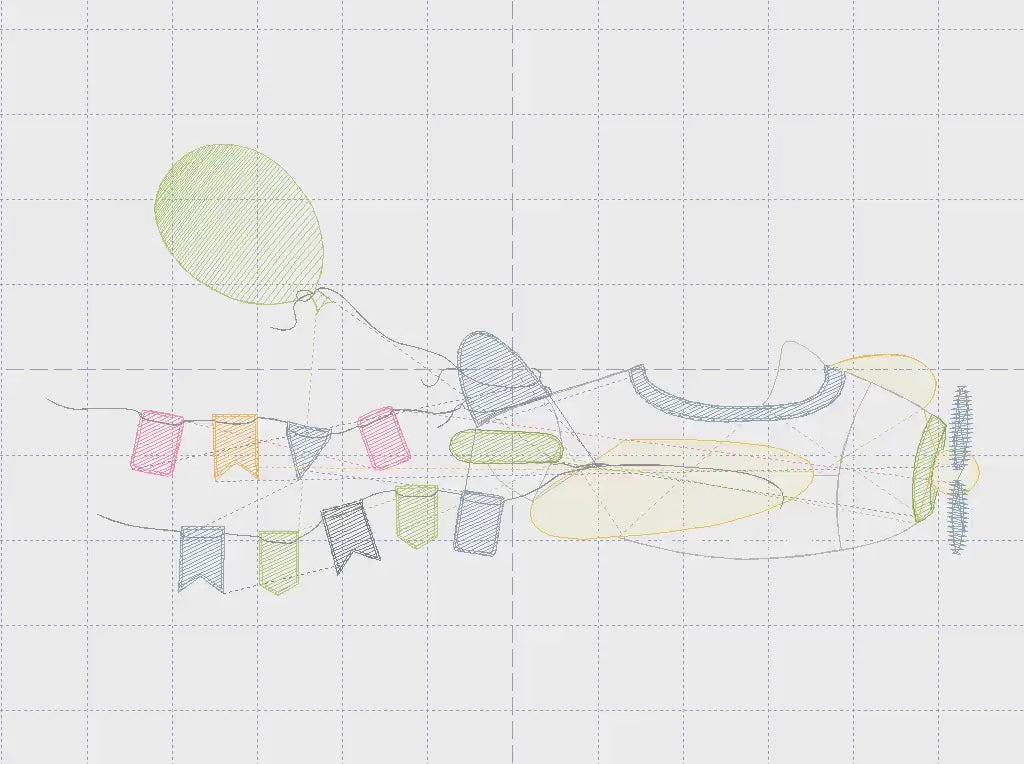 Plane embroidery designs - Airplane embroidery design machine embroidery pattern - Baby boy embroidery file - Plane with flags pes download