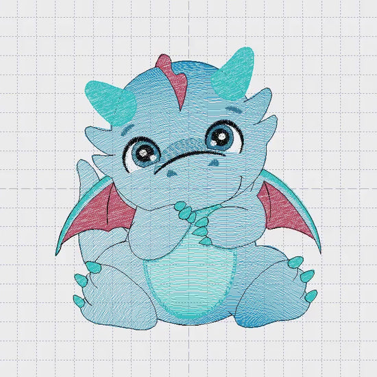 Dragon embroidery designs - Flying Dragon embroidery design machine embroidery pattern - Baby boy embroidery file - instant download pes jef