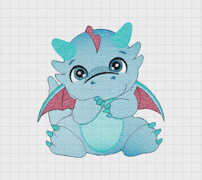 Dragon embroidery designs - Flying Dragon embroidery design machine embroidery pattern - Baby boy embroidery file - instant download pes jef