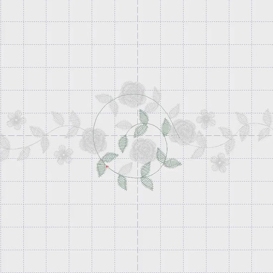 Flowers embroidery designs - Roses embroidery design machine embroidery pattern - Monogram embroidery file - instant download towels pes jef