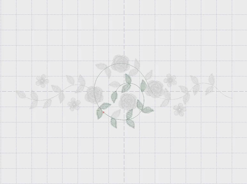 Flowers embroidery designs - Roses embroidery design machine embroidery pattern - Monogram embroidery file - instant download towels pes jef