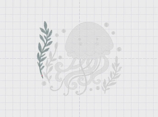 Jellyfish embroidery design - Octopus embroidery designs machine embroidery pattern - Ocean animals embroidery - instant digital download