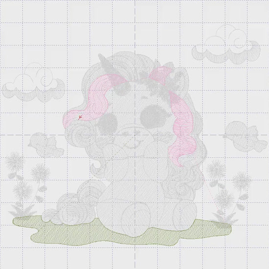 Unicorn embroidery designs - Baby Girl embroidery design machine embroidery pattern - Unicorns embroidery file - Fairy tale magical Fantasy