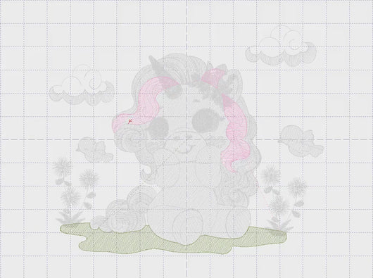 Unicorn embroidery designs - Baby Girl embroidery design machine embroidery pattern - Unicorns embroidery file - Fairy tale magical Fantasy