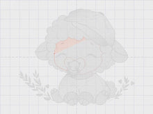 Cargar y reproducir el video en el visor de la galería, Baby boy Sheep with cap embroidery design - Lamb embroidery designs machine embroidery pattern - Baby boy embroidery file - instant download
