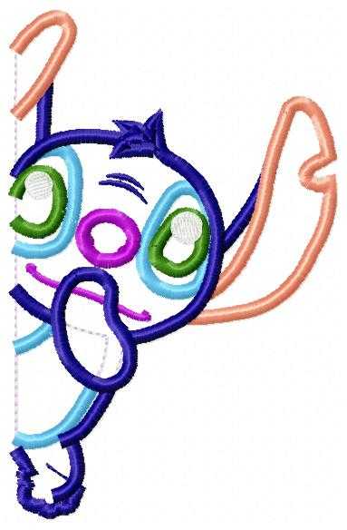 Stitch embroidery design - Lilo and Stitch Cartoon machine applique embroidery pattern - Baby boy and girl file - Instant digital download pes jef - Marcia Embroidery