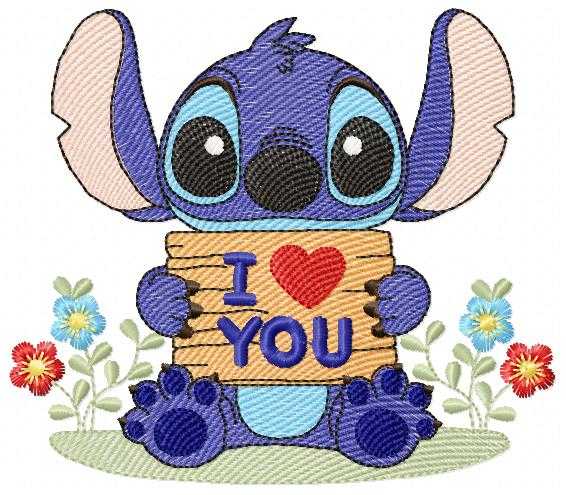 Stitch embroidery design - Lilo and Stitch Cartoon machine embroidery pattern - Baby boy and girl file - Instant digital download pes jef - Marcia Embroidery