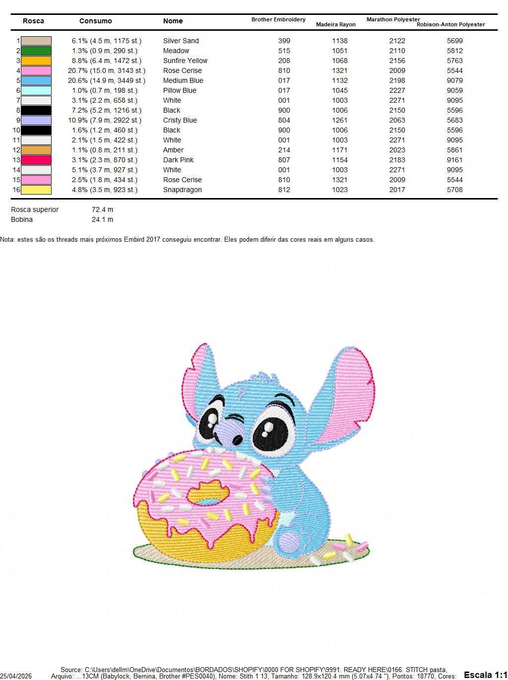Stitch embroidery design - Lilo and Stitch Cartoon machine embroidery pattern - Baby boy and girl file - Instant digital download pes jef - Marcia Embroidery