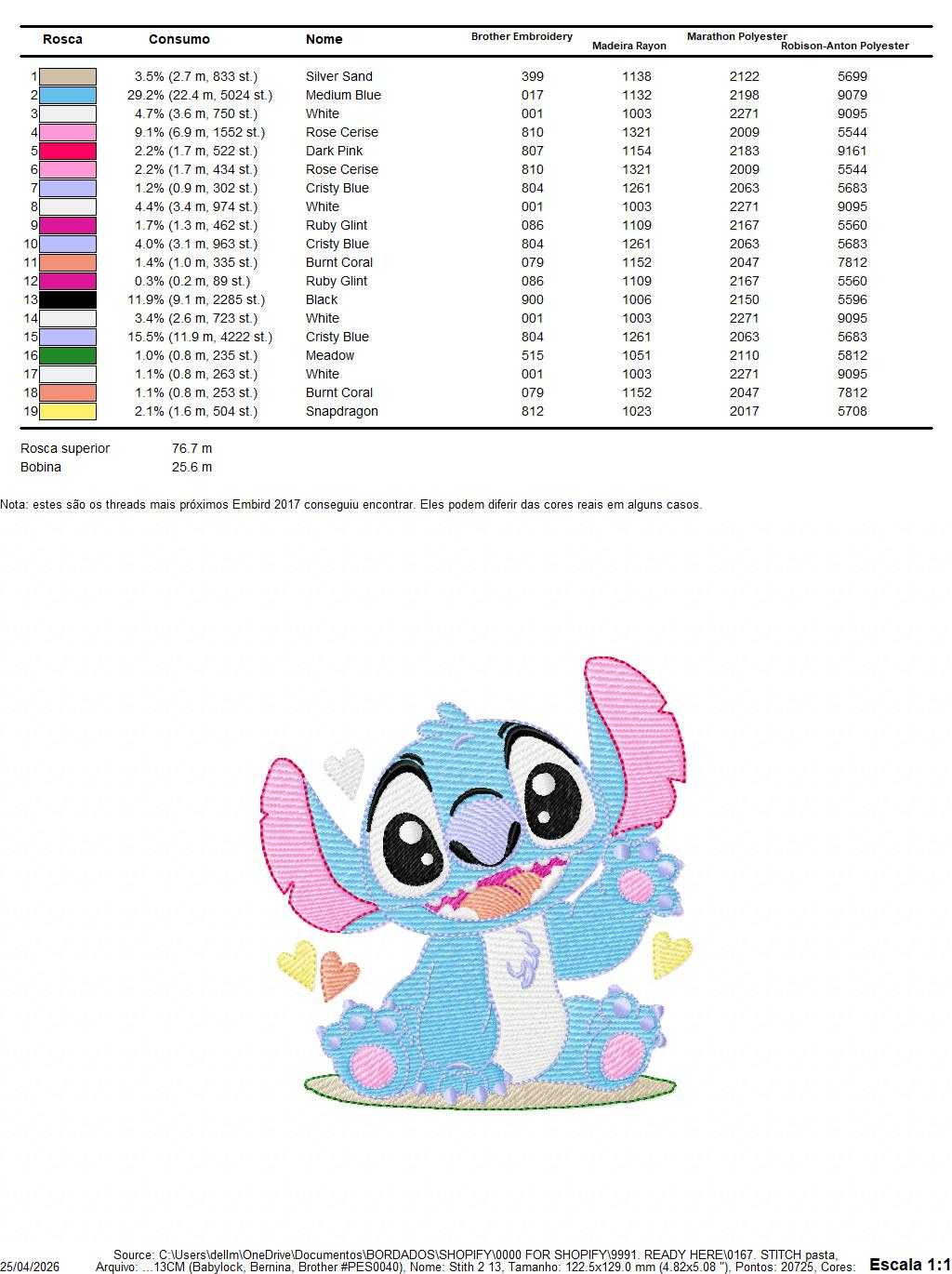 Stitch embroidery design - Lilo and Stitch Cartoon machine embroidery pattern - Baby boy and girl file - Instant digital download pes jef - Marcia Embroidery