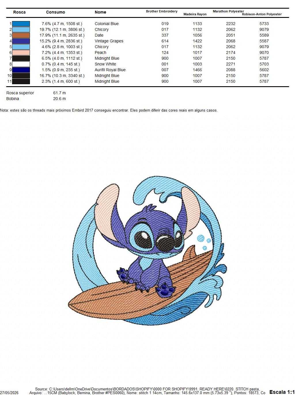 Stitch embroidery design - Lilo and Stitch Cartoon machine embroidery pattern - Baby boy and girl file - Instant digital download pes jef (Copy) - Marcia Embroidery