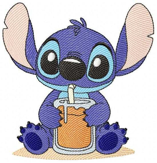 Stitch embroidery design - Lilo and Stitch Cartoon machine embroidery pattern - Baby boy and girl file - Instant digital download pes jef dst - Marcia Embroidery