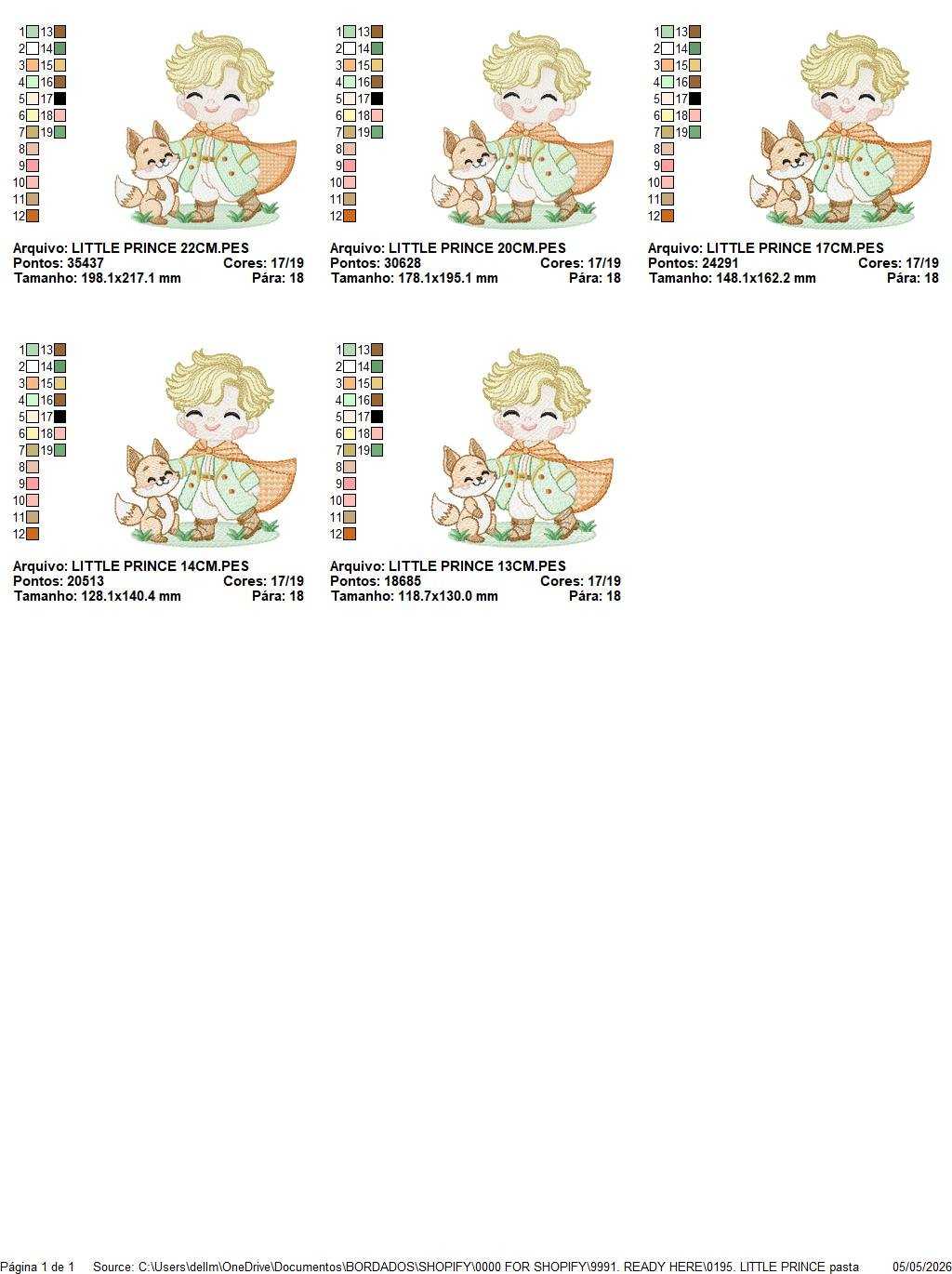 The Little Prince embroidery design - Little Prince with fox machine embroidery pattern - Baby boy and girl Fairytale file - Instant digital download pes jef - Marcia Embroidery