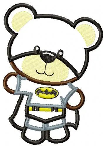 Hero Bear embroidery design machine embroidery pattern - Superman, Captain America, Spiderman, Batman, Green Lantern, Thor,  Flash,  Marvel Marcia Embroidery