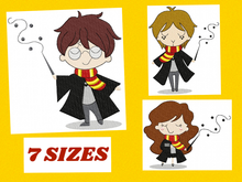 Charger l&#39;image dans la galerie, Harry Potter embroidery design machine embroidery pattern
